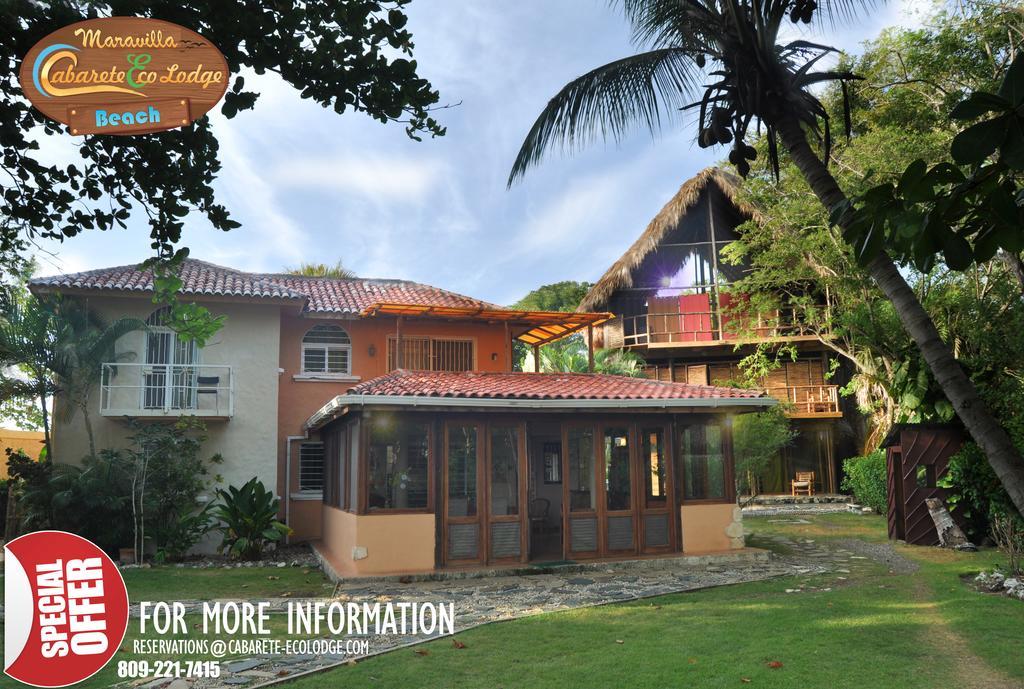 Cabarete Maravilla Eco Lodge & Beach La Mulata Eksteriør bilde
